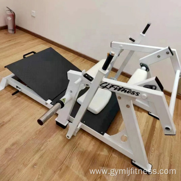 Fitness equipment glute hip thrust machine gym use